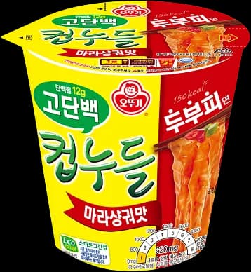 고단백 컵누들 마라샹궈맛 이미지 1