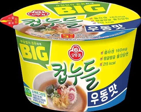 컵누들 우동맛 큰컵
