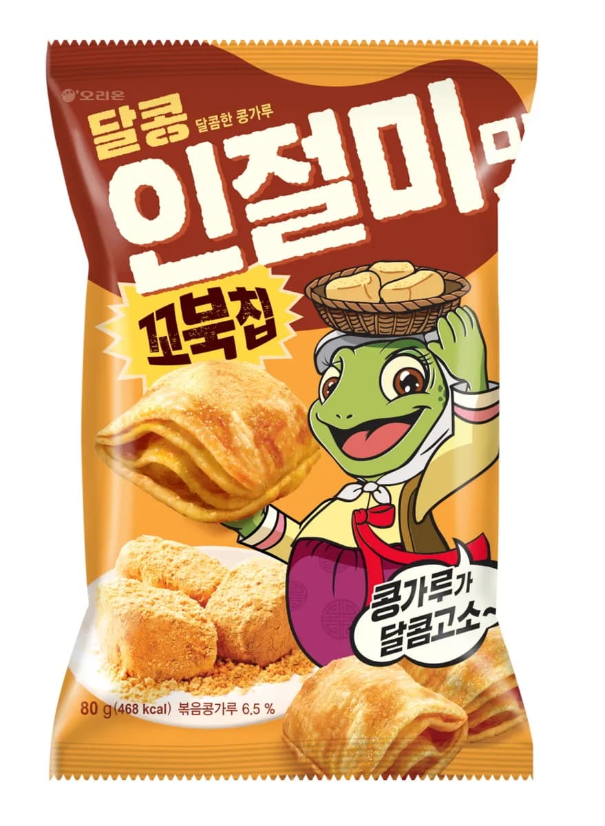 꼬북칩 달콩인절미맛 이미지 1