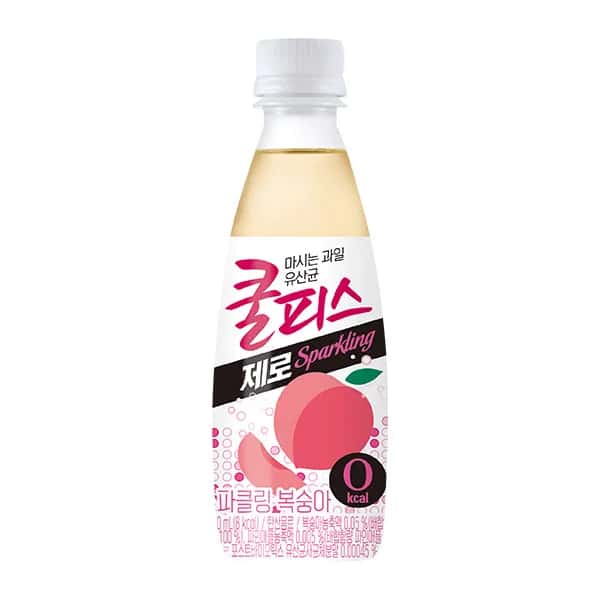 쿨피스 제로 스파클링 복숭아