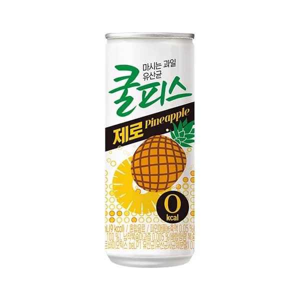 쿨피스 제로 캔 파인애플 이미지 1
