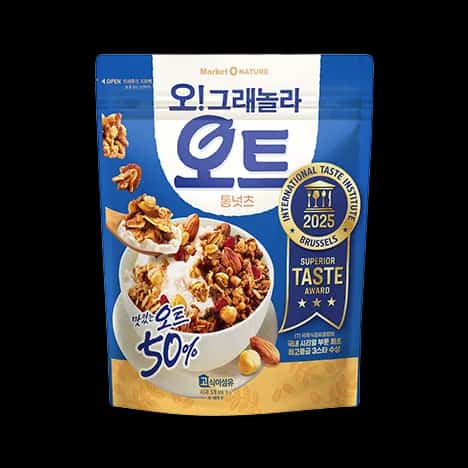 오!그래놀라 오트 통넛츠