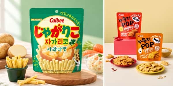 해태제과 자가리코 사라다맛