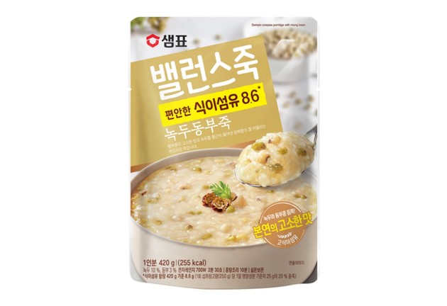 샘표 밸런스죽 녹두동부죽