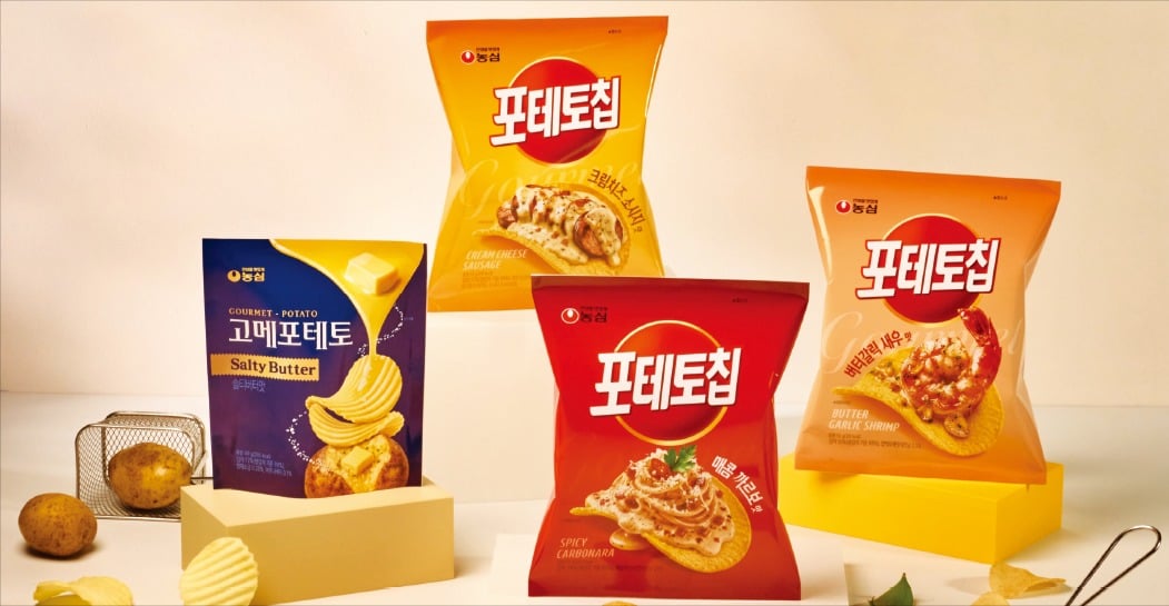 농심 포테토칩 솔티버터