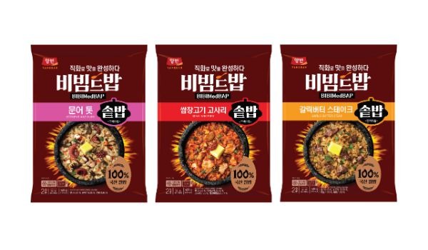 동원F&B 양반 비빔드밥 솥밥 3종