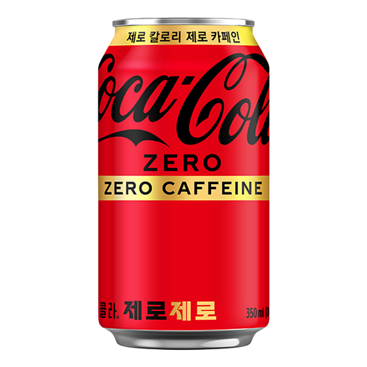 코카-콜라 제로제로. 당류에 이어 카페인까지 뺀 2023년 제품. 사진=한국 코카-콜라 제공